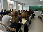 Росгвардеец провел занятие по профориентации для псковских школьников