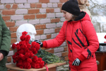 Актер Фёдор Добронравов принял участие в памятном митинге в честь подвига Матвея Кузьмина в Великолукском районе