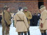 Актёр Фёдор Добронравов принял участие в памятном митинге в честь подвига Матвея Кузьмина в Великолукском районе