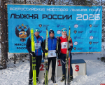Сотрудница Росгвардии стала призером «Лыжни России» в Стругах Красных