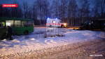 Автобус и микроавтобус столкнулись в Псковском районе