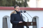 Возложение цветов прошло в Аллее Героев в псковском поселке Промежицы