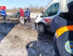 «Газель» Псковского хлебокомбината и Hyundai столкнулись у памятника Невскому