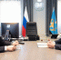 Рабочая встреча полпреда президента Александра Гуцана и губернатора Михаила Ведерникова. Фото: пресс-служба правительства Псковской области - InformPskov.Ru