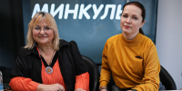 Галина Березина и Галина Подлинева. Фото: ПАИ - InformPskov.Ru