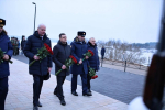 Память десантников 6-й роты почтили у мемориала в Выбутах