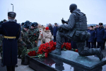 Память десантников 6-й роты почтили у мемориала в Выбутах