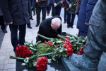 Память десантников 6-й роты почтили у мемориала в Выбутах