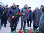 Память десантников 6-й роты почтили у мемориала в Выбутах