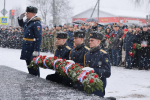 Память десантников 6-й роты почтили у мемориала «Купол» в Черёхе