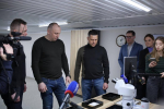 Визит губернатора на завод «Вектор» в Острове