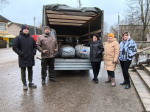 Защищающие от тепловизоров плащи передали красногородские волонтеры военнослужащим в зоне спецоперации. Фото здесь и далее: газета «Заря»