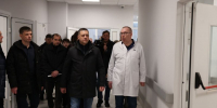 Губернатор осмотрел строящиеся корпуса Печорской районной больницы - Правительство Псковской области