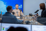 Михаил Ведерников дал старт радиовещанию на всю область
