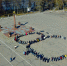 Более 150 человек выстроились в огромную восьмерку в Великих Луках. ФОТО - Pln-Pskov.Ru