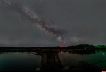 Туманность «Тюльпан» запечатлел псковский фотолюбитель