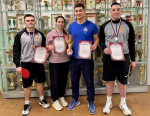 Спортсмены Псковского филиала университета стали бронзовыми призерами соревнований по настольному теннису среди студентов региона