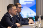Совместные социальные проекты и новые направления взаимодействия Михаил Ведерников обсудил с руководством банка ВТБ