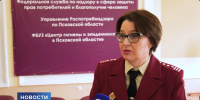 Нина Блажевич. Скриншот из выпуска телеканала - InformPskov.Ru