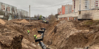 Новые дефекты обнаружили во время ремонта канализационного коллектора в Крестках - Псковская правда