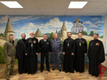 В преддверии Дня войск национальной гвардии Российской Федерации в Пскове прошла рабочая встреча представителей Росгвардии и духовенства
