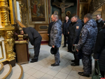 Акцию «Великопостное молитвенное стояние за воинов Росгвардии» провели в Печорах