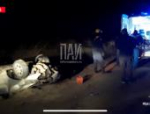 В Гдовском районе водитель пострадал при опрокидывании автомобиля