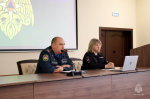 В Главном    управлении проведено занятие по соблюдению транспортной дисциплины