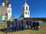 Об истории Псковского кремля курсантам рассказали на экскурсии «Героический древний Псков»