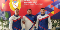 Три золотые медали выиграли ветераны СВО Псковской области на чемпионате Ленинградского военного округа по пауэрлифтингу. Фото из Telegram-канала Михаила Ведерникова - InformPskov.Ru