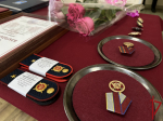 В Управлении Росгвардии по Псковской области состоялось торжественное собрание ко Дню войск национальной гвардии России