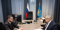 Состоялась рабочая встреча Губернатора региона Михаила Ведерникова и председателя Комитета Вадима Нэдика                      - Комитет по охране объектов культурного наследия