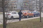 Тройное ДТП произошло на улице Коммунальной в Пскове