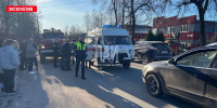 ДТП в Опочке. Фото здесь и далее: ПАИ - InformPskov.Ru