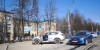 ДТП произошло рядом с городской больницей в Пскове  - Pln-Pskov.Ru