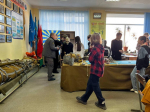 Урок мужества для учеников Моглинской школы в патриотическом центре «Искра-ZOV»
