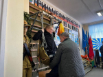 Урок мужества для учеников Моглинской школы в патриотическом центре «Искра-ZOV»