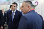 Антон Алиханов и Михаил Ведерников посетили выставку промышленности Псковской области