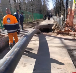 Водоснабжение на улице Розы Люксембург в Пскове полностью восстановят на следующей неделе