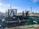 Жилой дом горел в пушкиногорской деревне Горелик