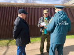 Сотрудниками Главного управления МЧС России по Псковской области совместно с представителем Администрации города Пскова проведен профилактический рейд