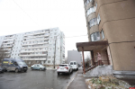 Фотофакт: Апрельский снегопад встречает Псков