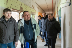 Ремонтные работы в школах округа проконтролировал Алексей Севастьянов