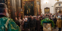 В празднование входа Господня во Иерусалим митрополит Матфей совершил Литургию в кафедральном соборе - Pln-Pskov.Ru