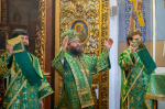 Митрополит Матфей совершил божественную литургию в празднование входа Господня в Иерусалим