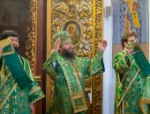 Митрополит Матфей совершил божественную литургию в празднование входа Господня в Иерусалим