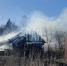 Собака погибла при пожаре в порховской Попадинке - InformPskov.Ru