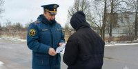 Сотрудники  Главного управления  по Псковской области   провели профилактические  мероприятия - МЧС Псковской области