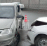 Пассажирка пострадала в результате столкновения двух автомобилей в Пскове. Фото здесь и далее: Telegram-канал «Псковская сводка. ПАИ» - InformPskov.Ru