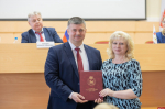 Профсоюзных активистов наградили на отчетно-выборной конференции в Пскове